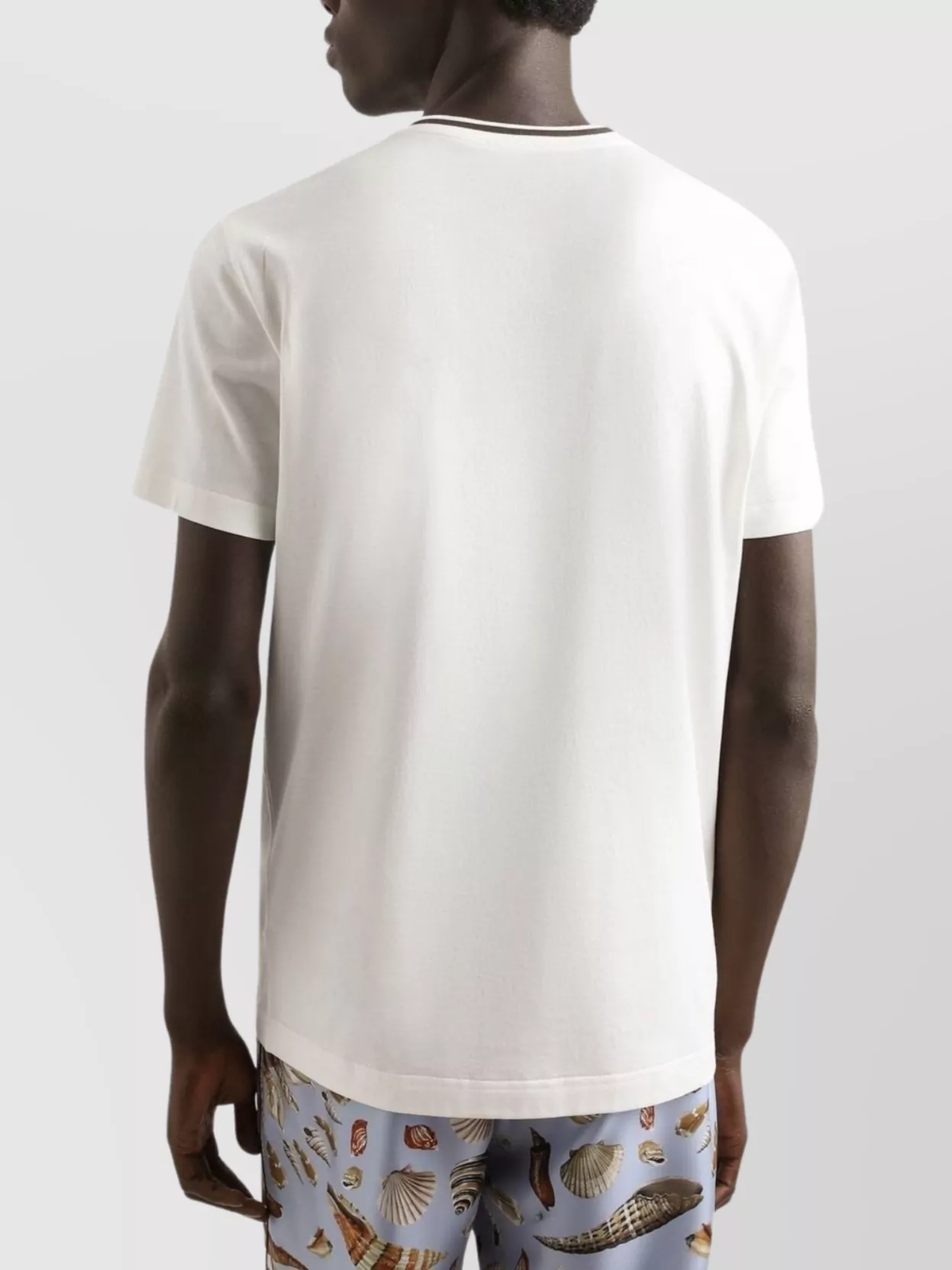 Dolce&Gabbana Pocketed Ribbed Neck T-Shirt