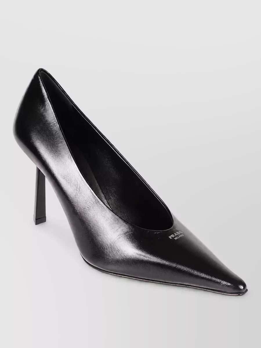 Prada leather pumps
