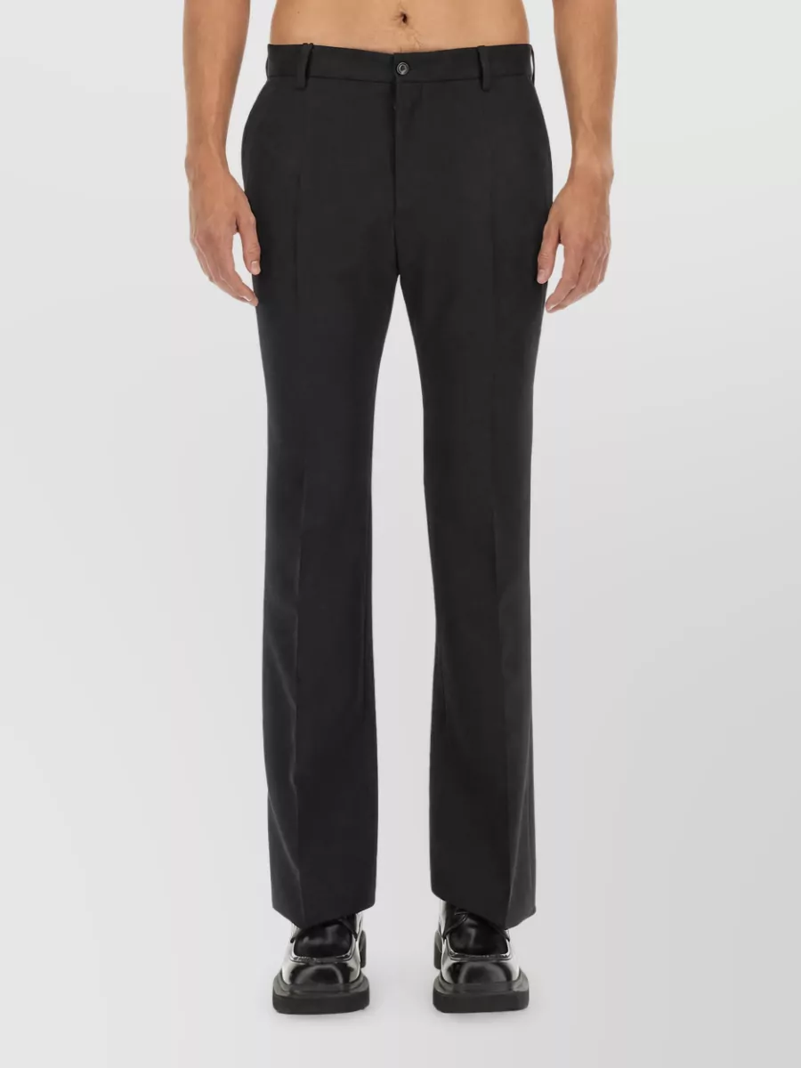 Dolce&Gabbana Virgin Wool Suit Trousers