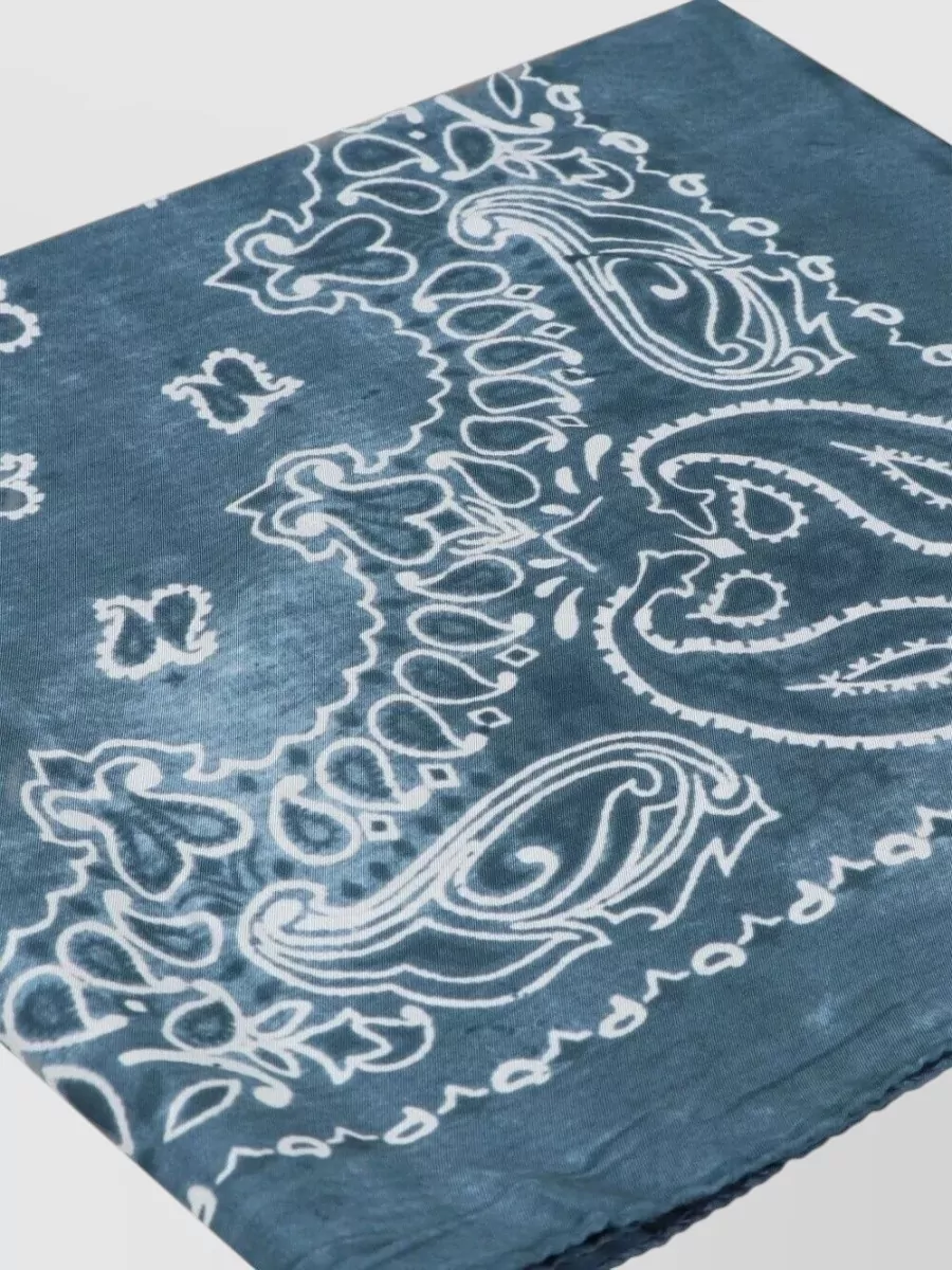 Golden Goose Paisley-Print Silk Scarf