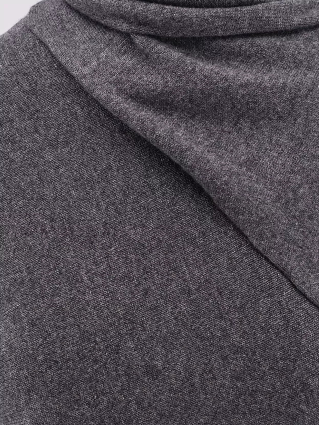 Tom Ford Cashmere And Cotton Turtleneck Sweater In Gray
