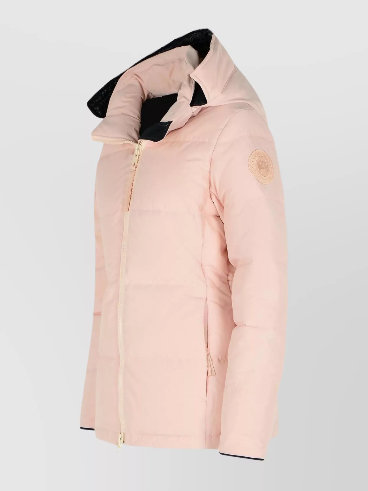 Canada Goose Hooded Quilted Jacket Side Pockets