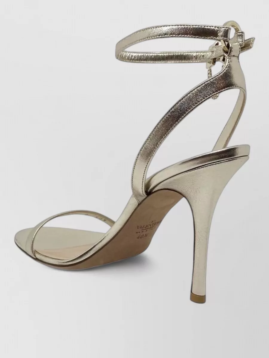 Valentino Garavani Leather Stiletto Heel Sandals