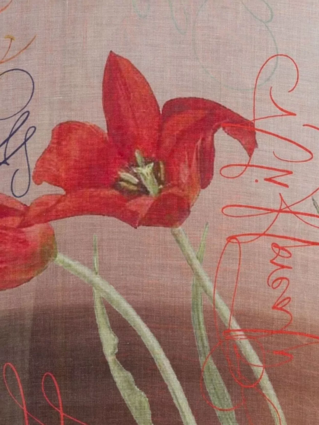 Faliero Sarti Floral-print Silk Scarf
