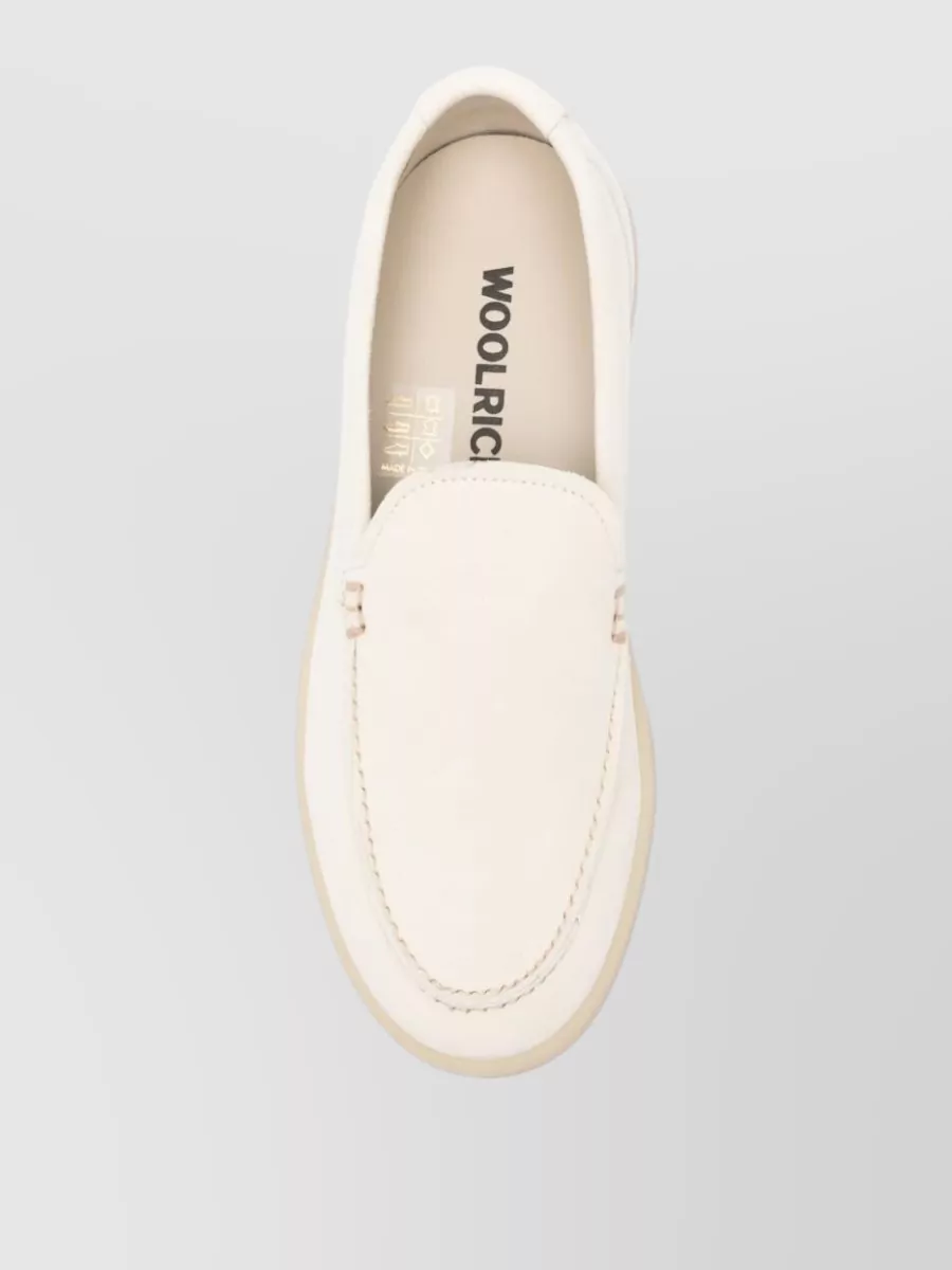 Woolrich Leather Slip-On Sneakers