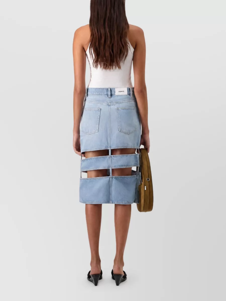 Coperni Denim Mini Skirt