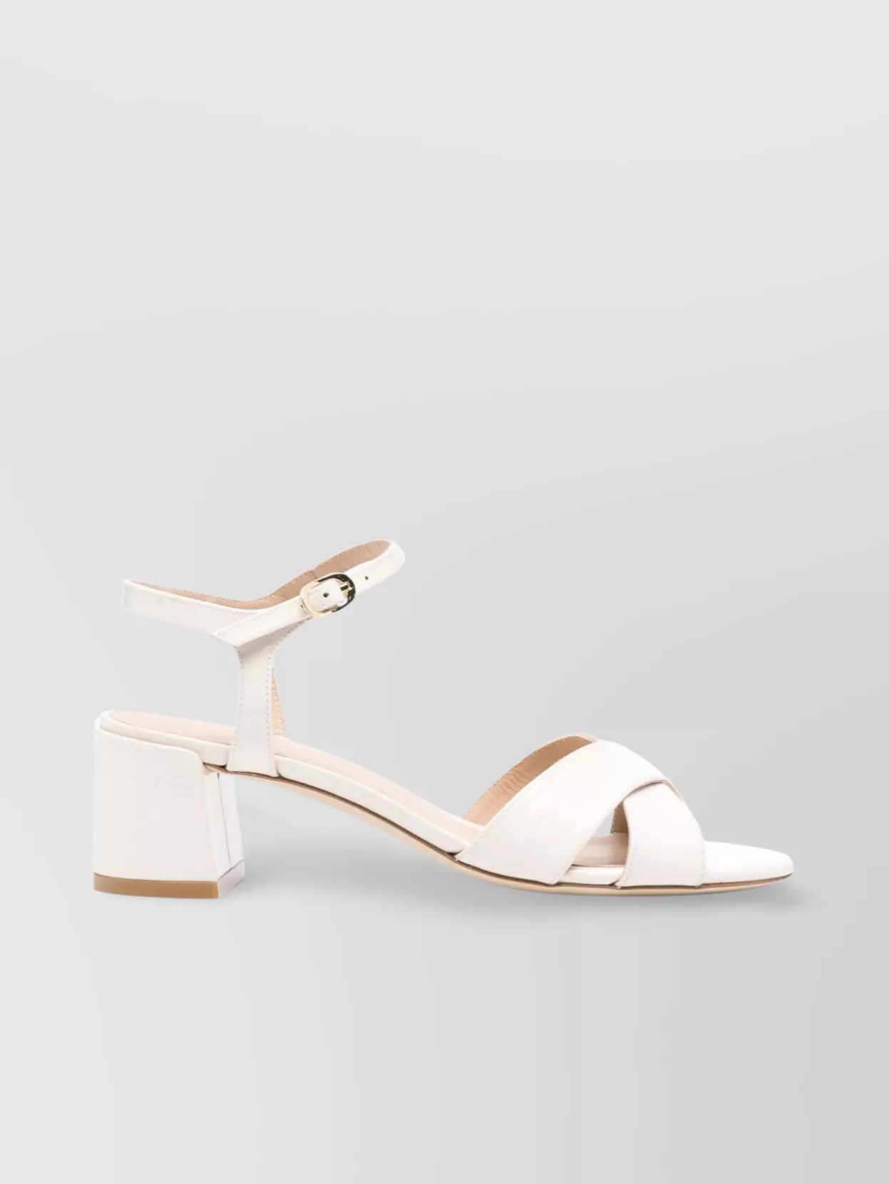 Stuart Weitzman Block Heel Strappy Sandals