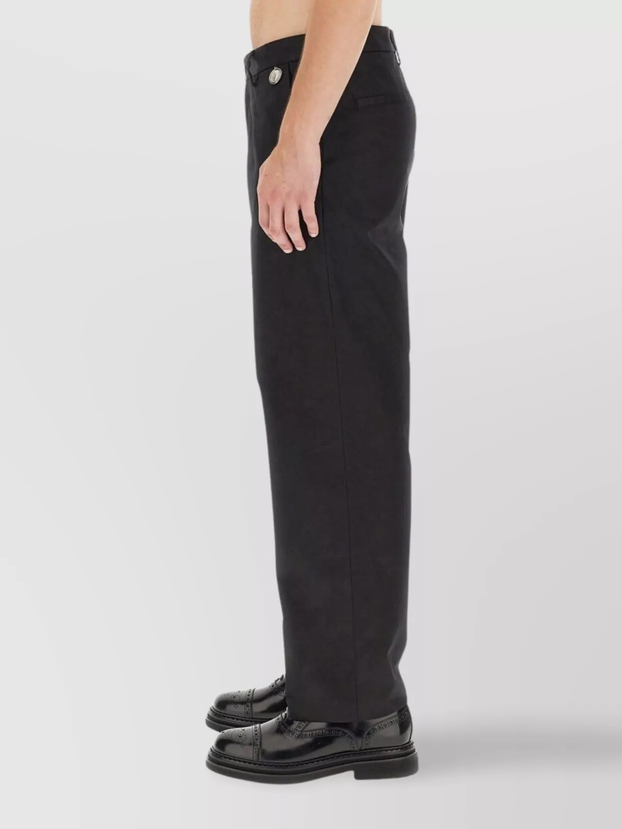 Dolce&Gabbana Straight Leg Trousers With Pockets