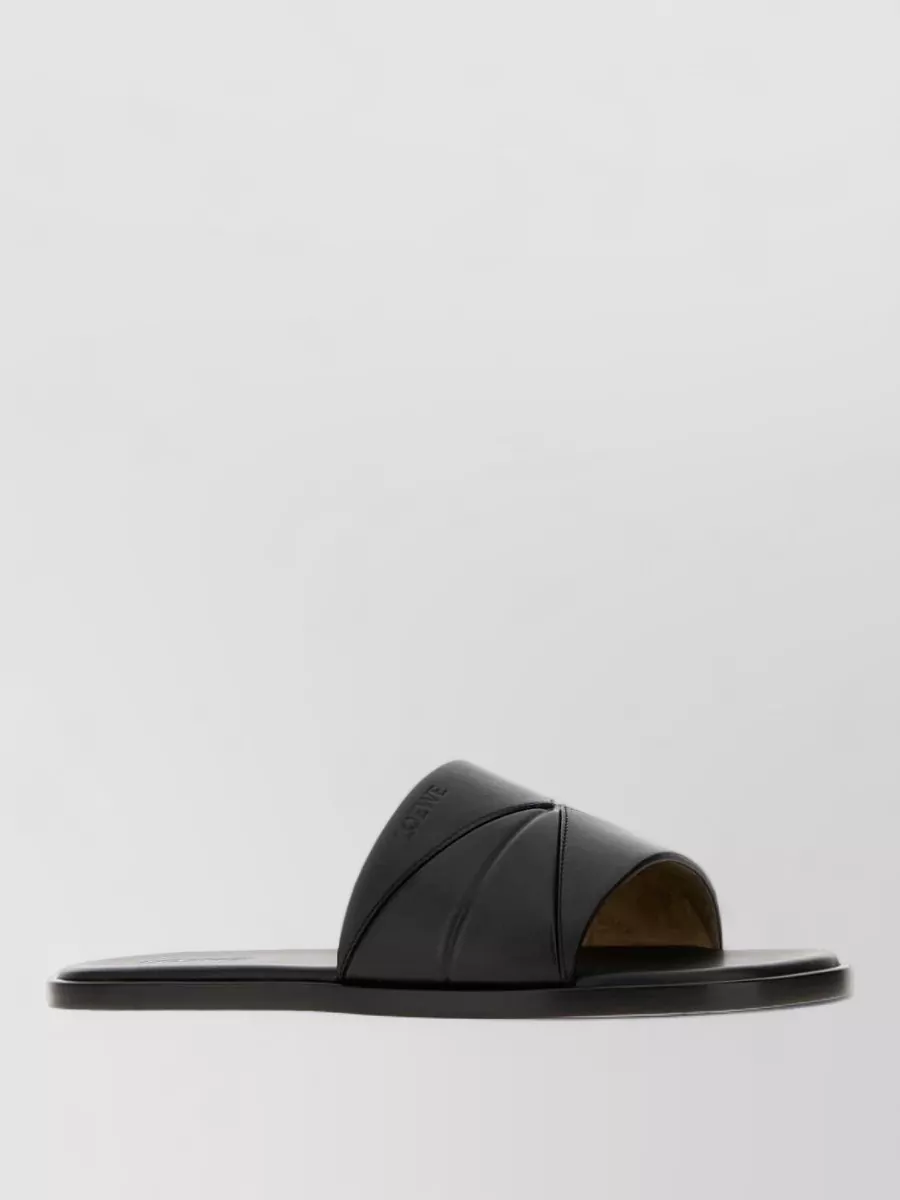Loewe leather slippers