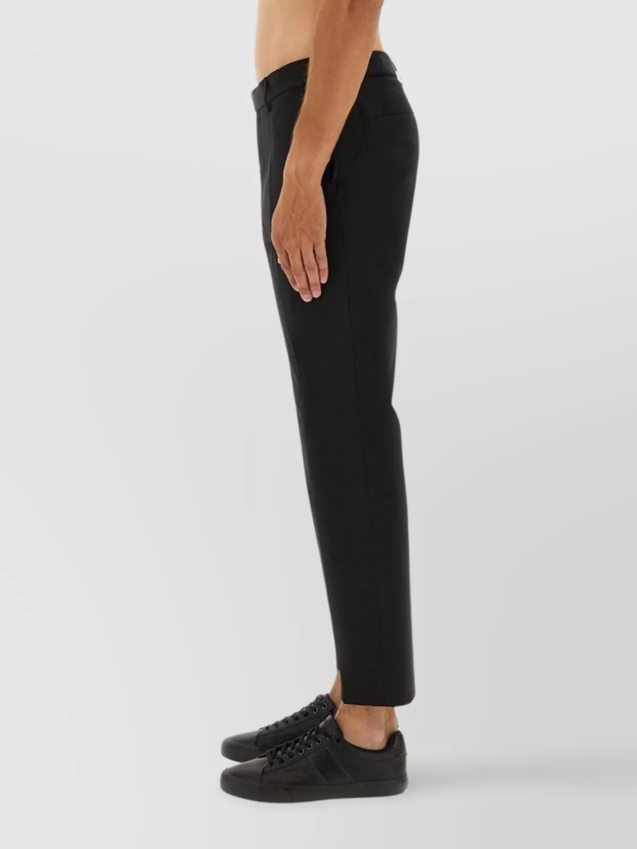 Boss Tailored Trousers With Pockets And Belt Loops