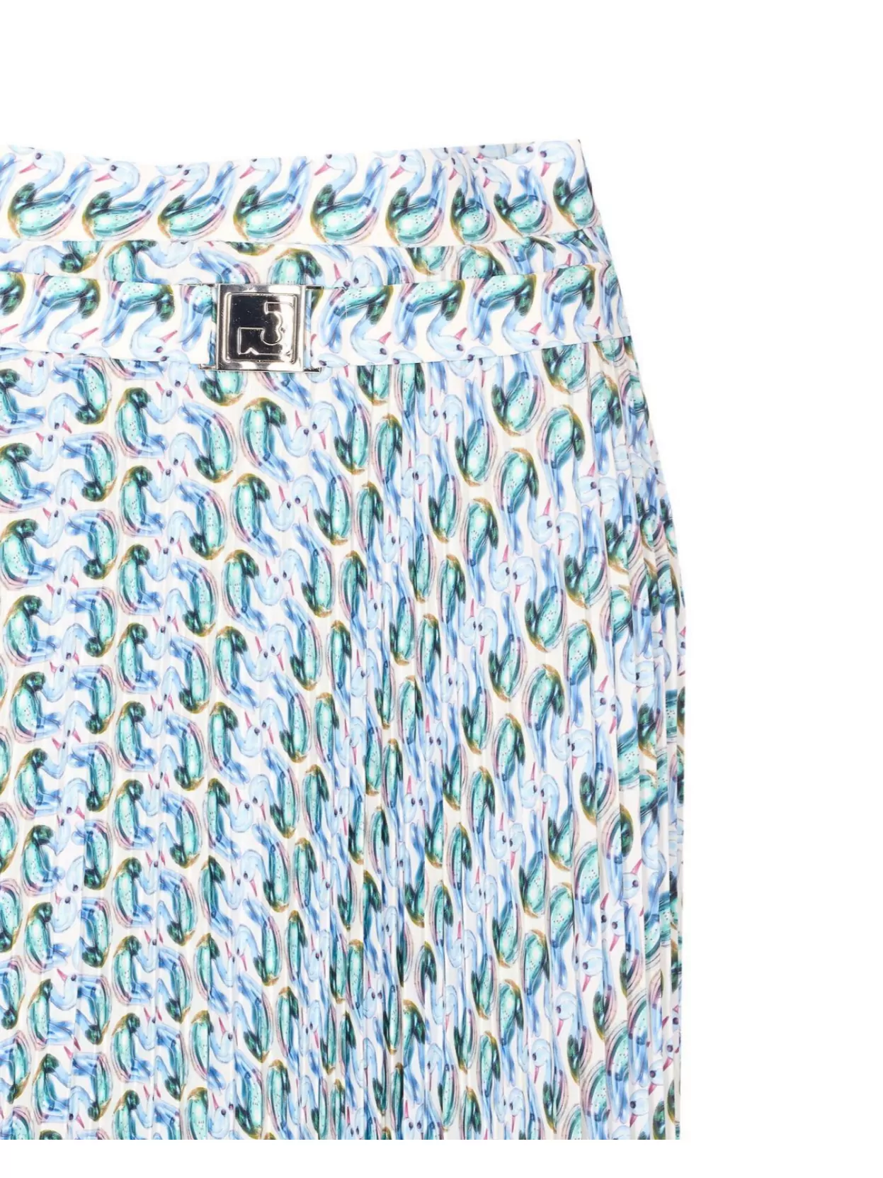 Tory Burch Skirt High-waisted Printed Buckle Detail