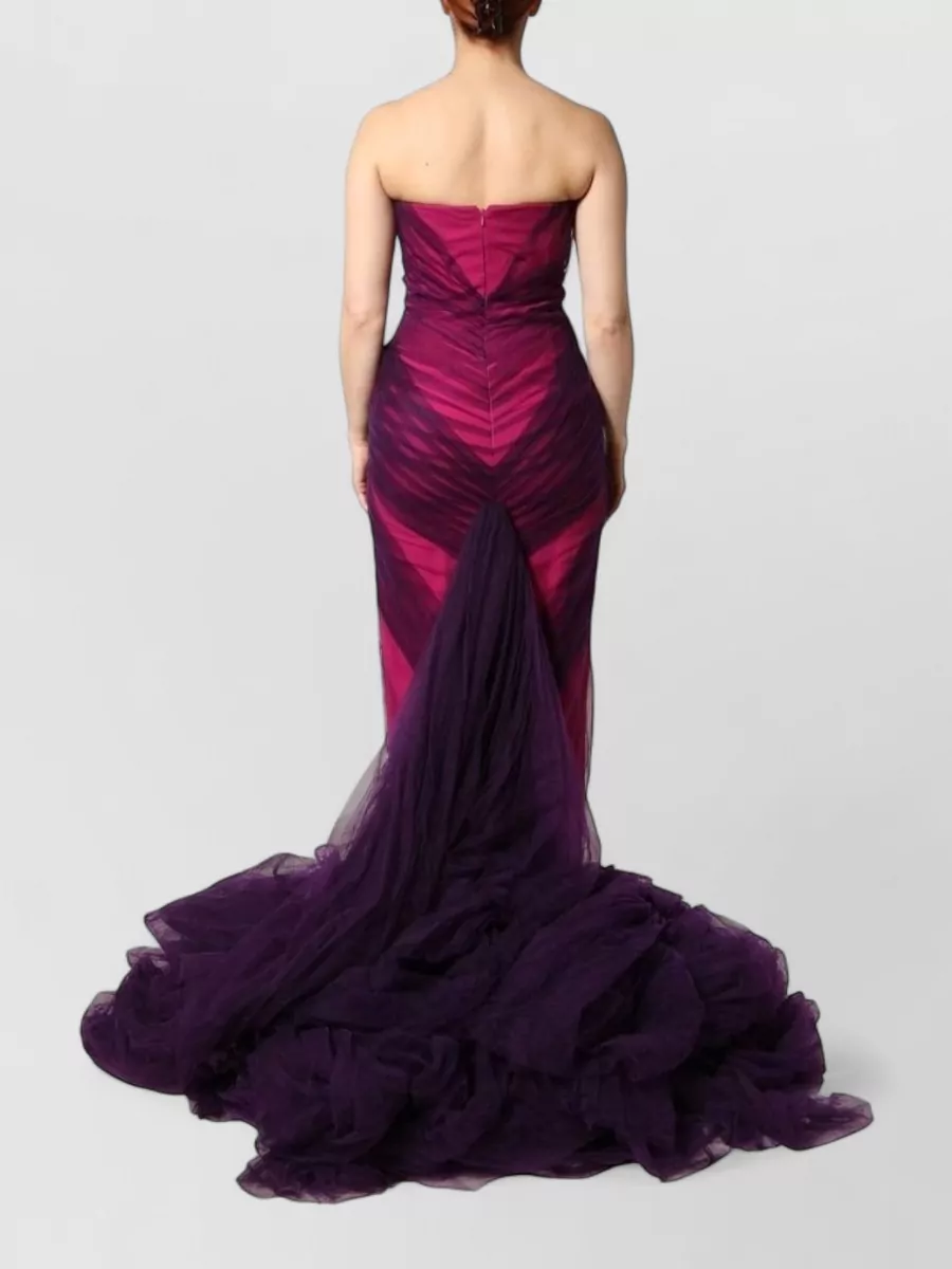 Dolce&Gabbana Strapless Sheath Gown