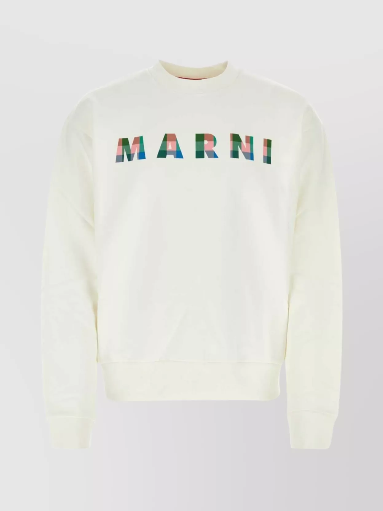 Shop Marni Cotton Crew Neck Sweatshirt