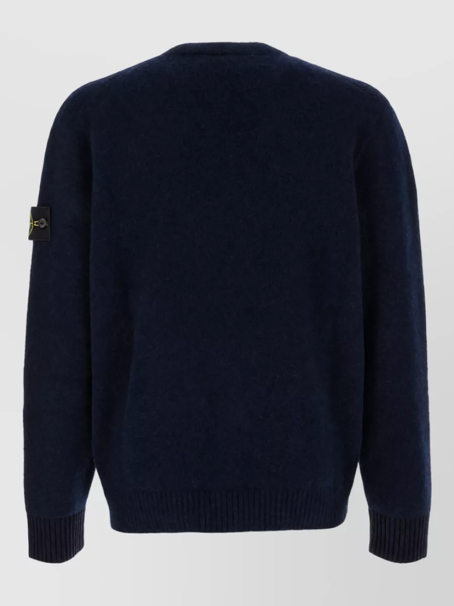 Stone Island Alpaca-blend v-neck cardigan