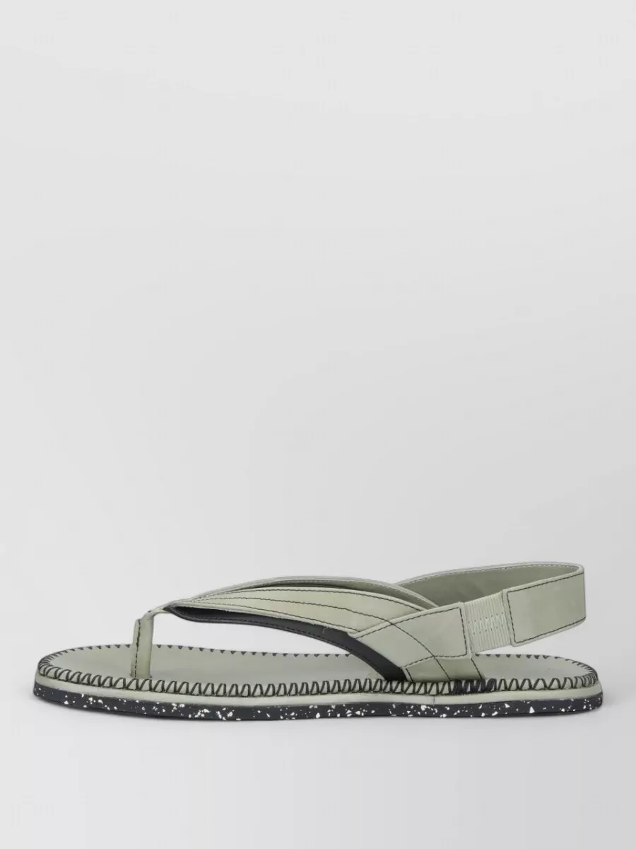 Kiko Kostadinov Leather Slides