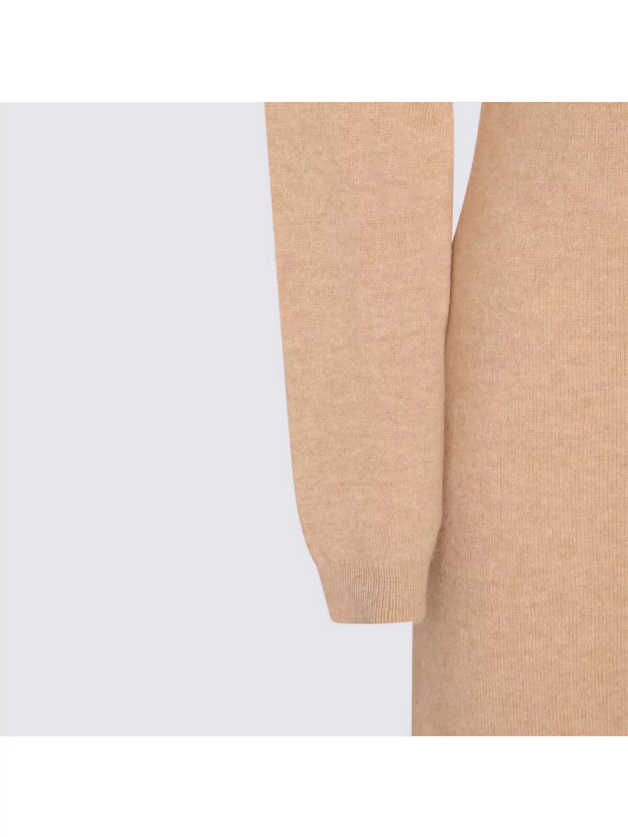 Fabiana Filippi Knee Length Dress Long Sleeves In Brown