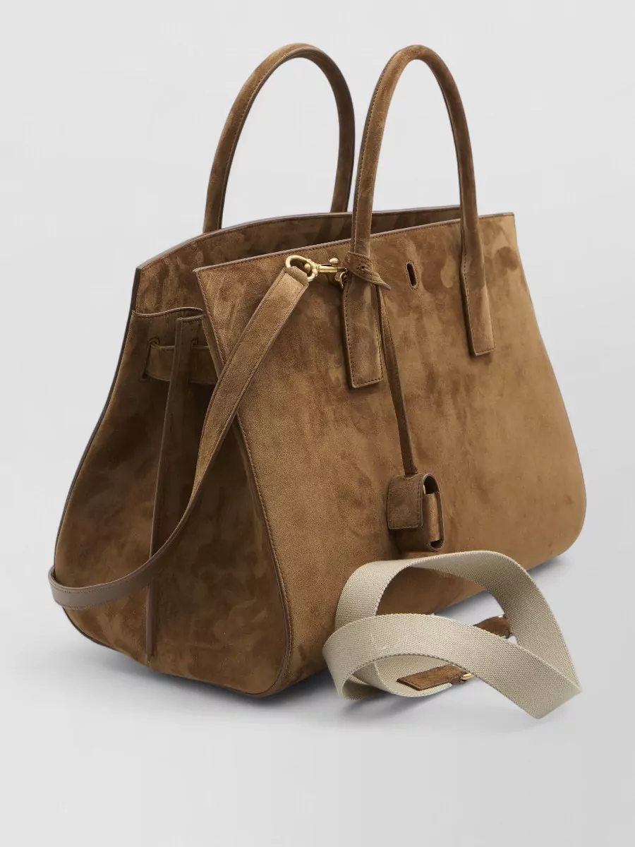 Saint Laurent Sac De Jour Large Leather Tote Bag