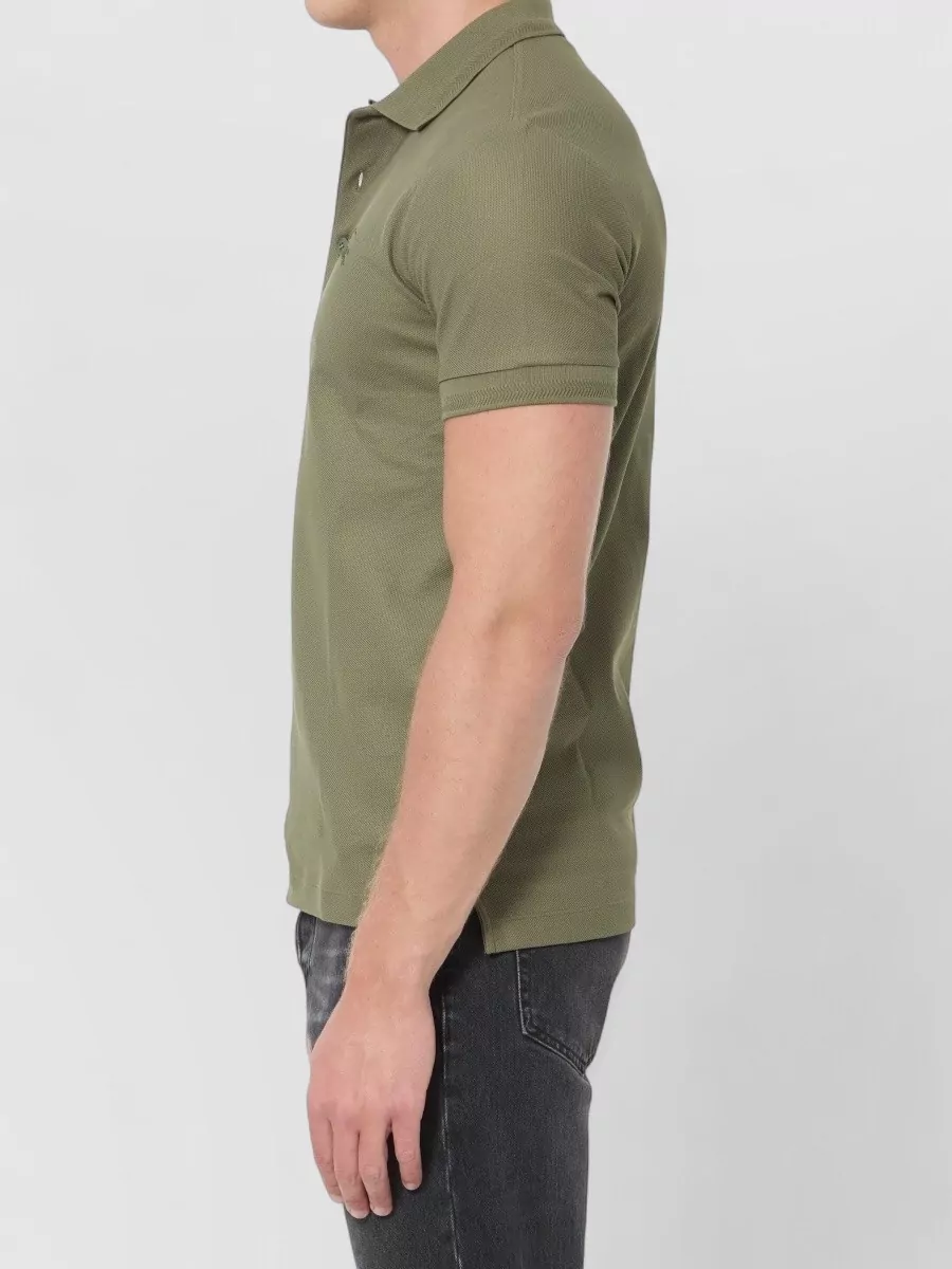 Burberry Cotton Slim-Fit Piqué Polo Shirt