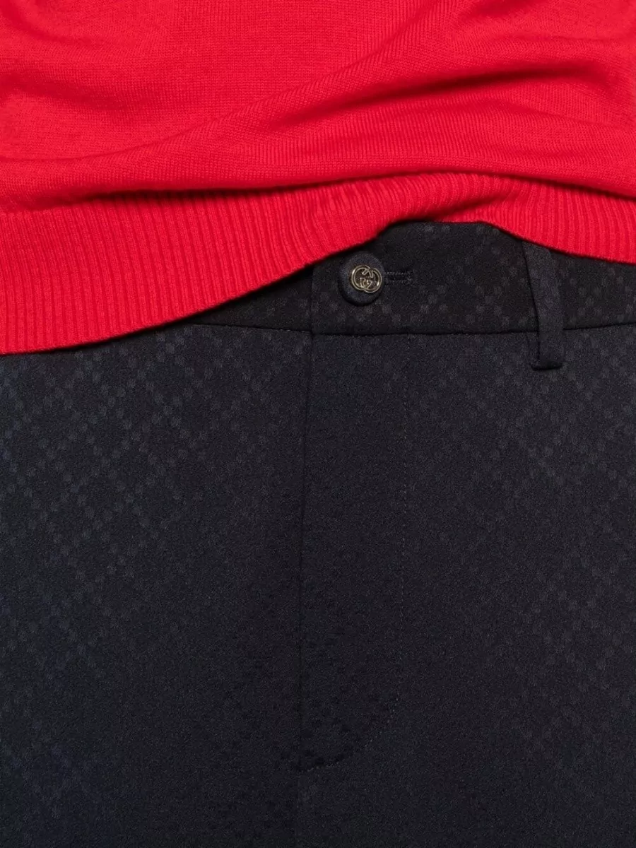 Gucci Tailored Trousers Belt Loops Side Pockets