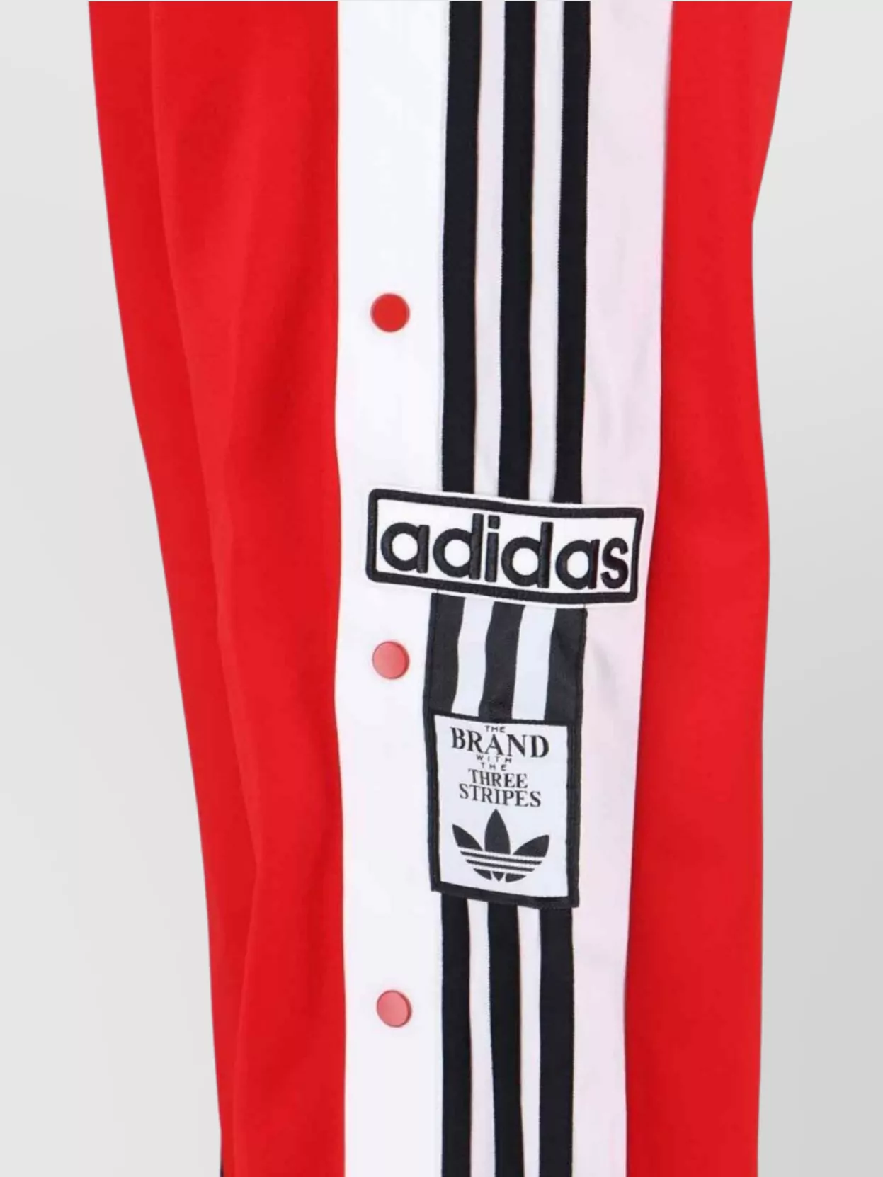 Adidas Straight Trousers With Elastic Waistband And Side Stripes