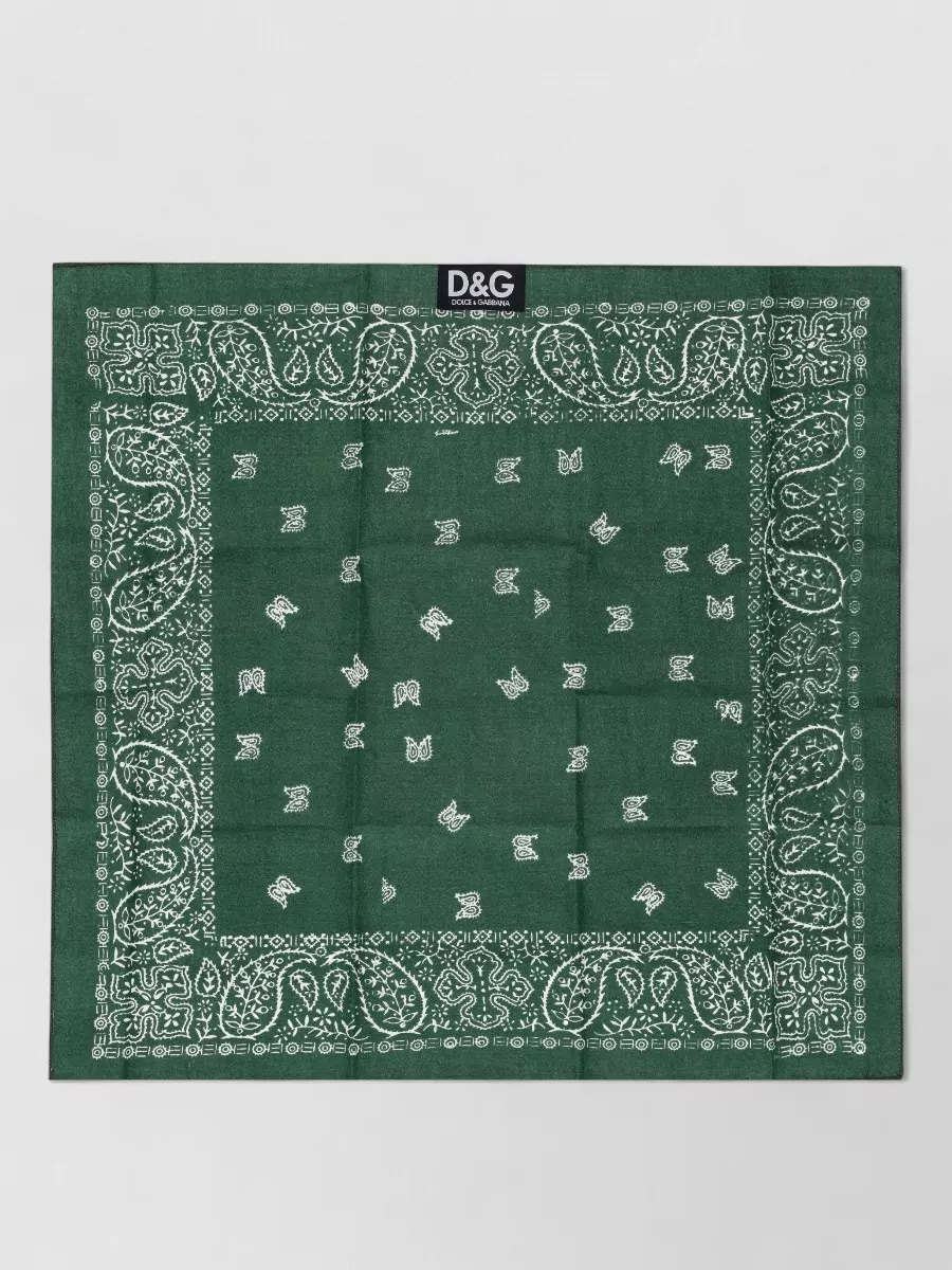 Dolce&Gabbana paisley-print square scarf