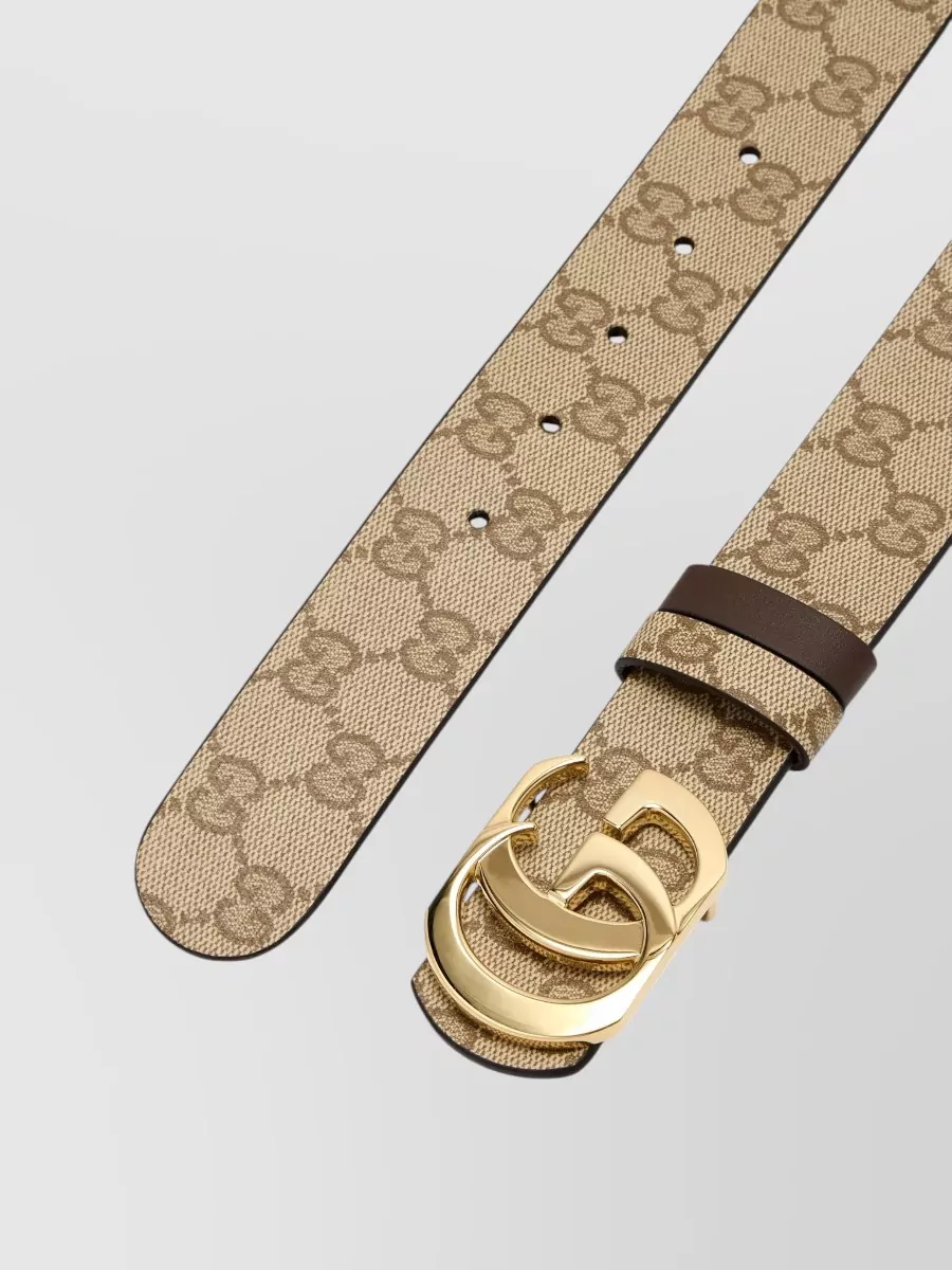 Gucci Leather Reversible Belt