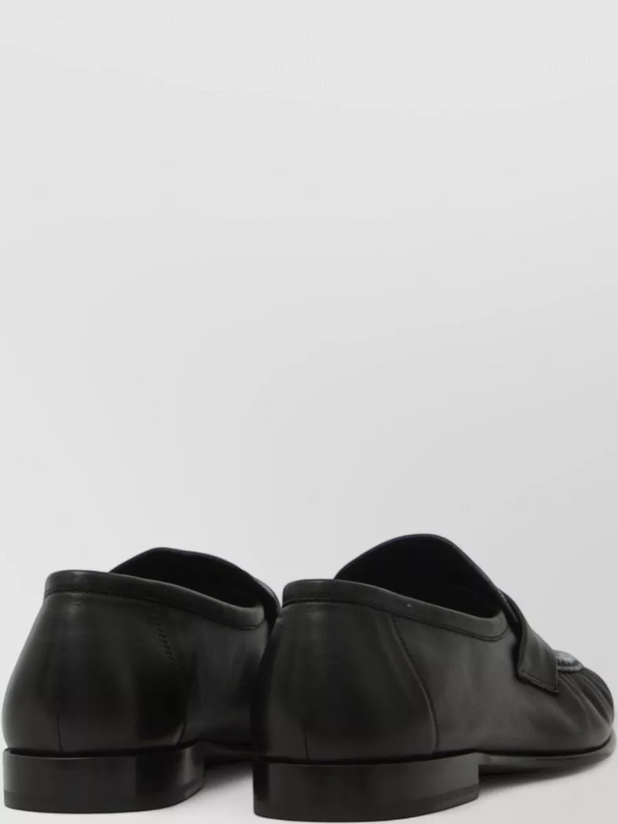 The Row Leather Loafers
