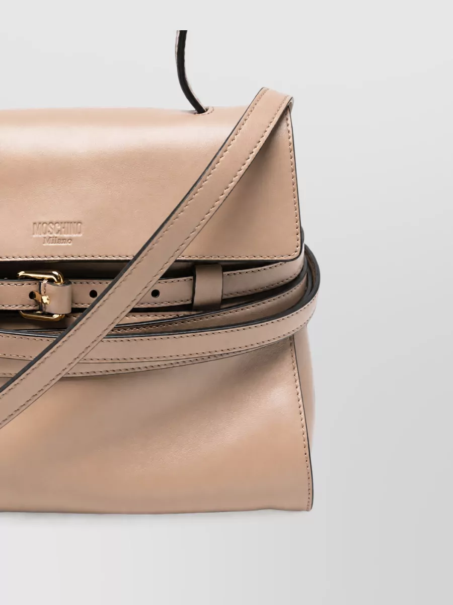 Moschino Leather Shoulder Bag