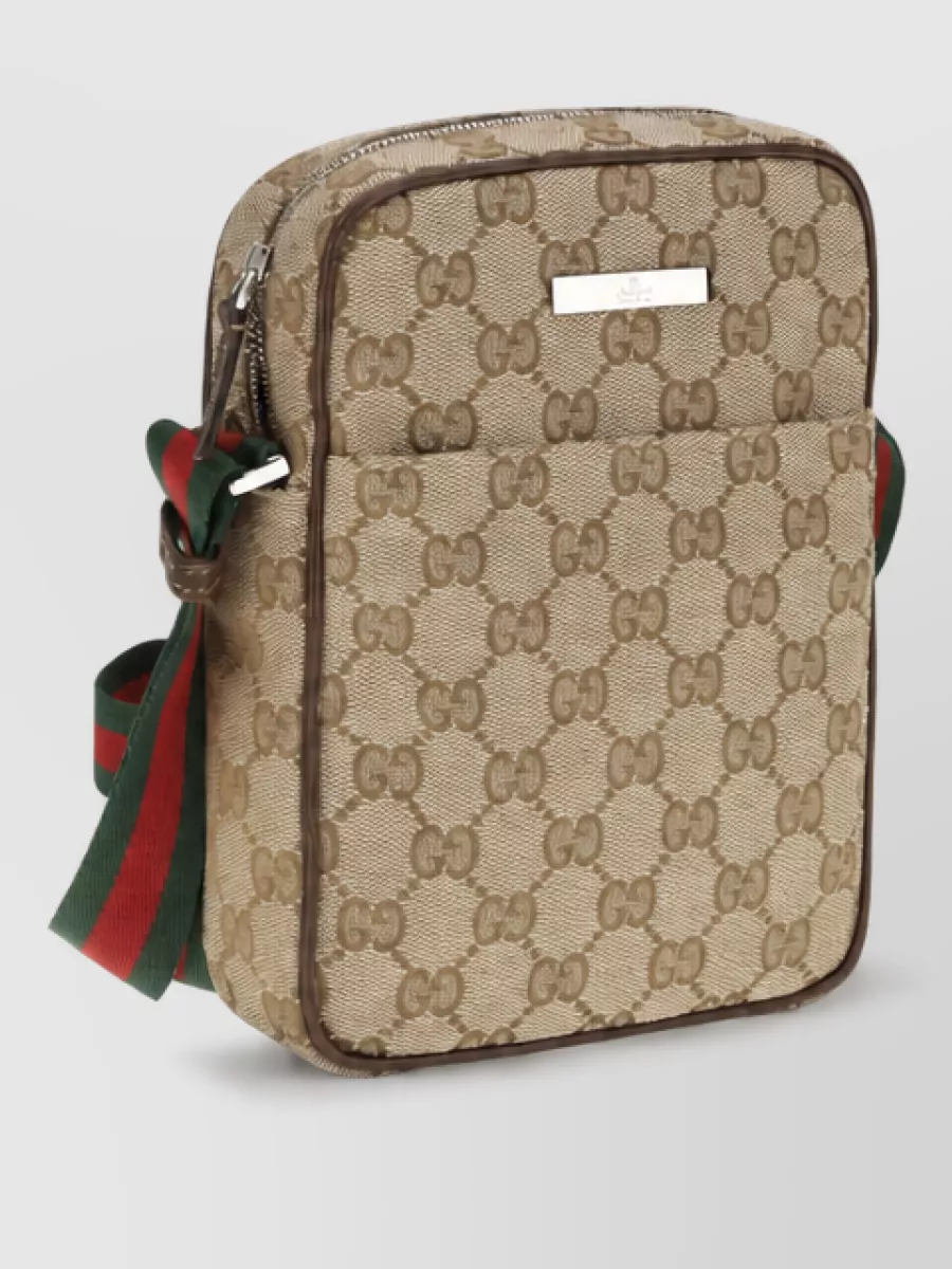 Gucci Fabric Crossbody Bag