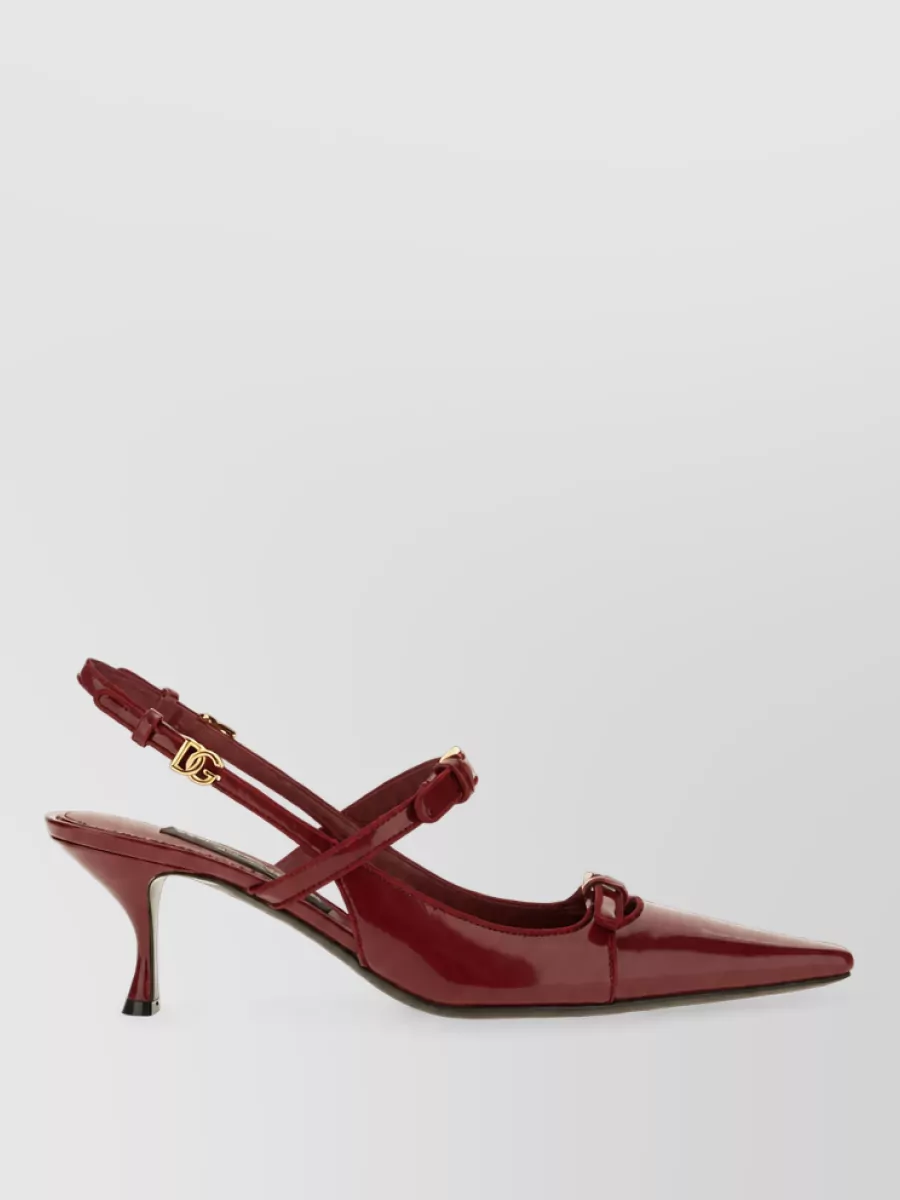 Dolce&Gabbana Patent Leather Mules