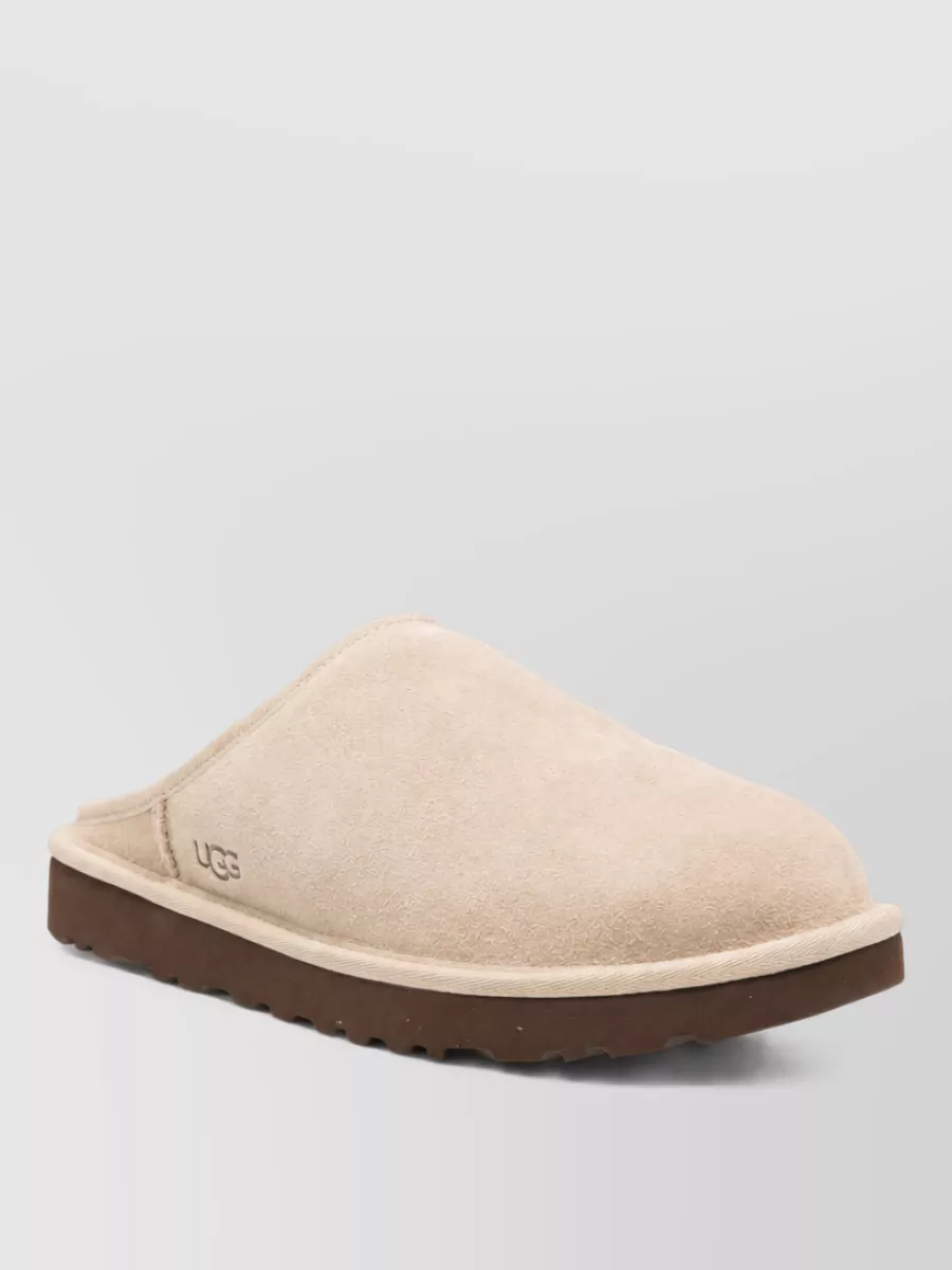 Ugg suede leather slip-on slippers