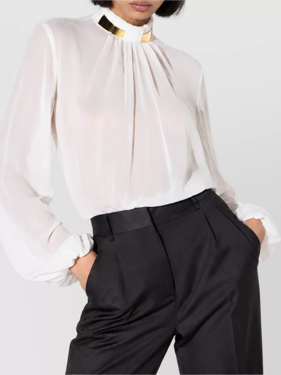 Elisabetta Franchi Viscose Bodysuit Blouse