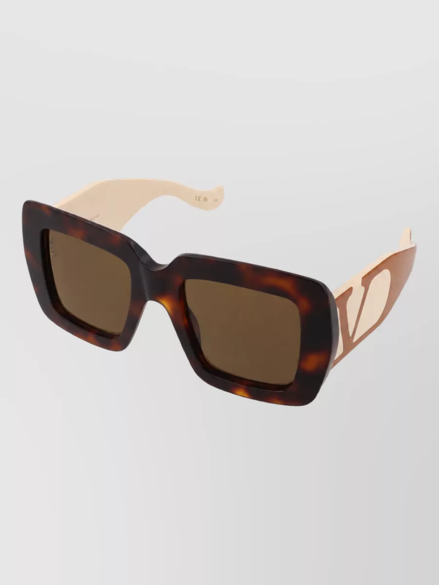 Valentino Recycled Acetate Cat-Eye Sunglasses