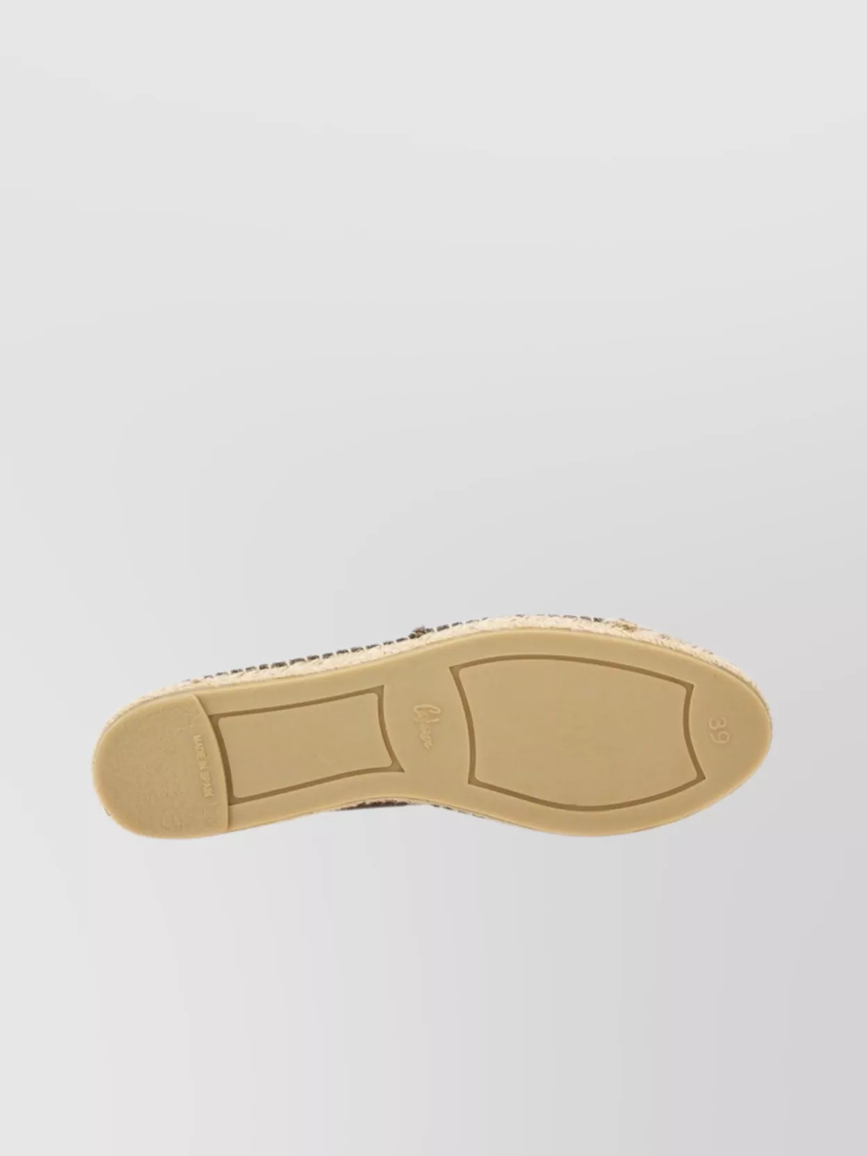 Castaner "Kampala" Espadrille With Two-Tone Frayed Sole