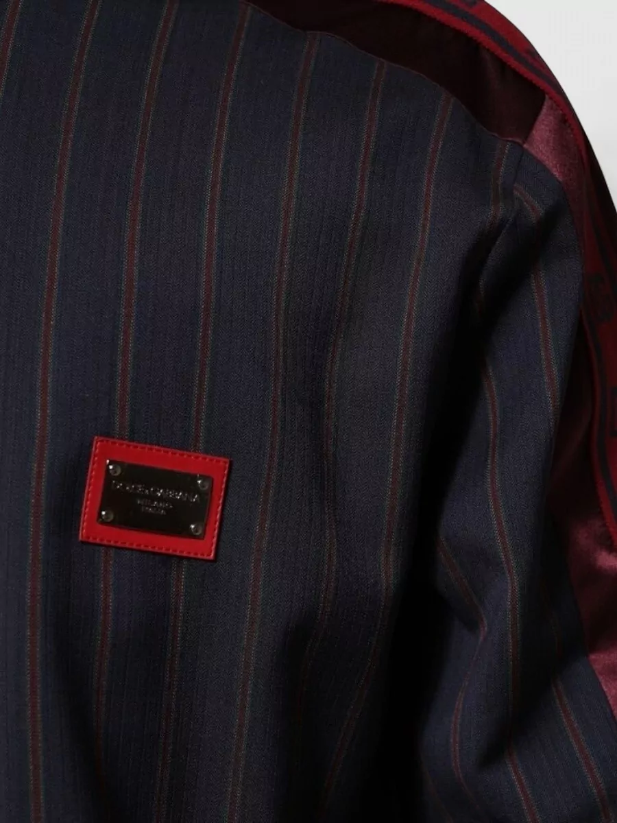 Dolce&Gabbana Striped Zip-Up Track Jacket