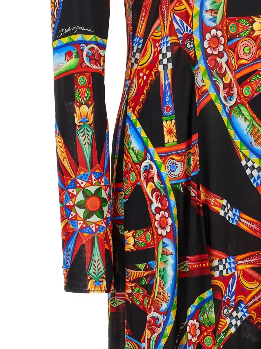 Dolce&Gabbana Printed Maxi Dress