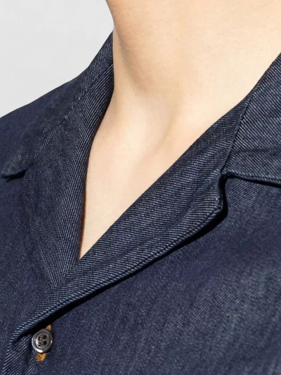 Dries Van Noten Cotton Denim Shirt