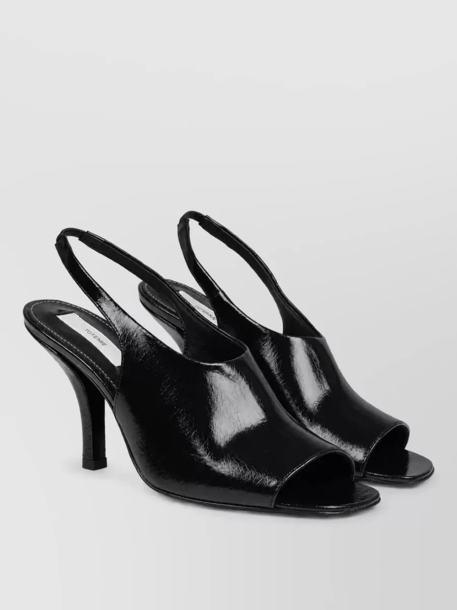 Totême Leather Slingback Mules