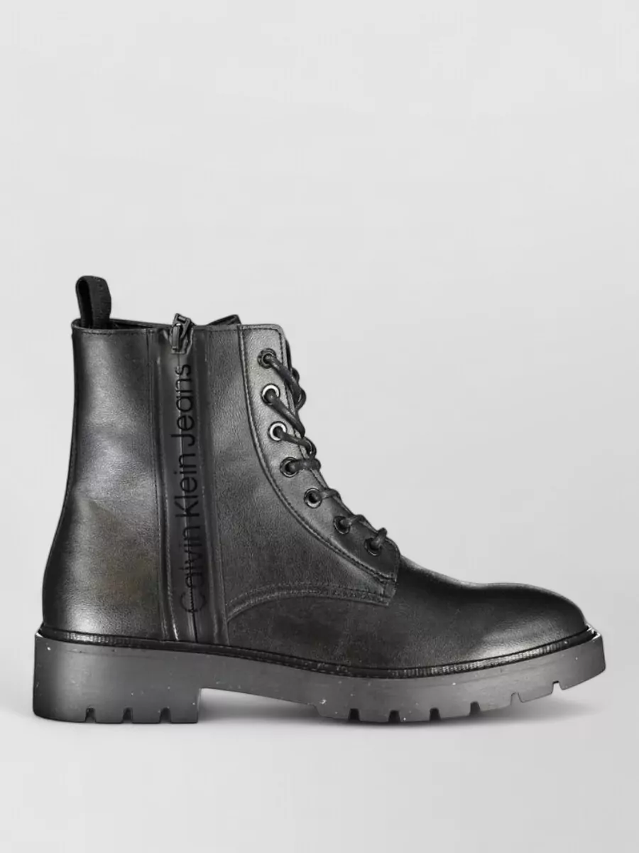 Calvin Klein Lace Up Ankle Boots