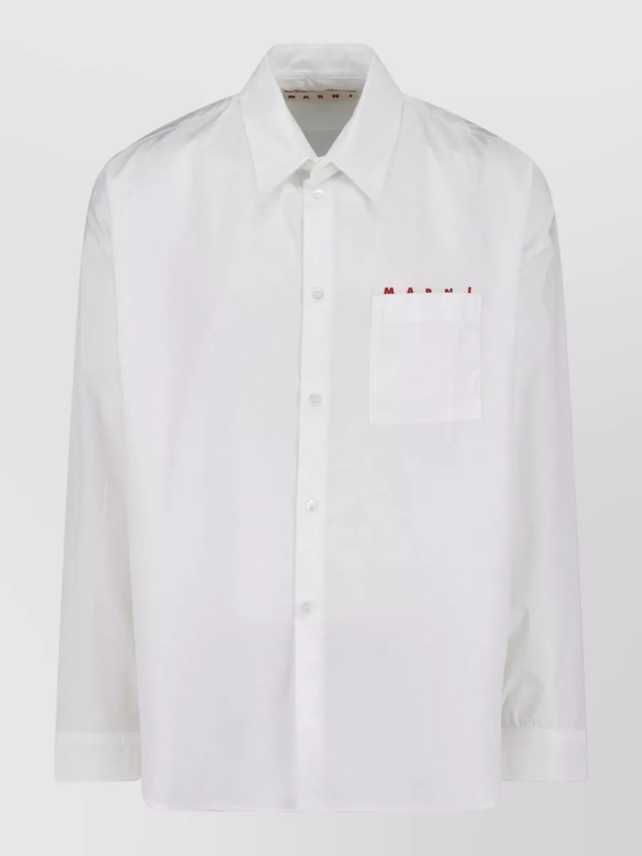 Marni cotton poplin shirt