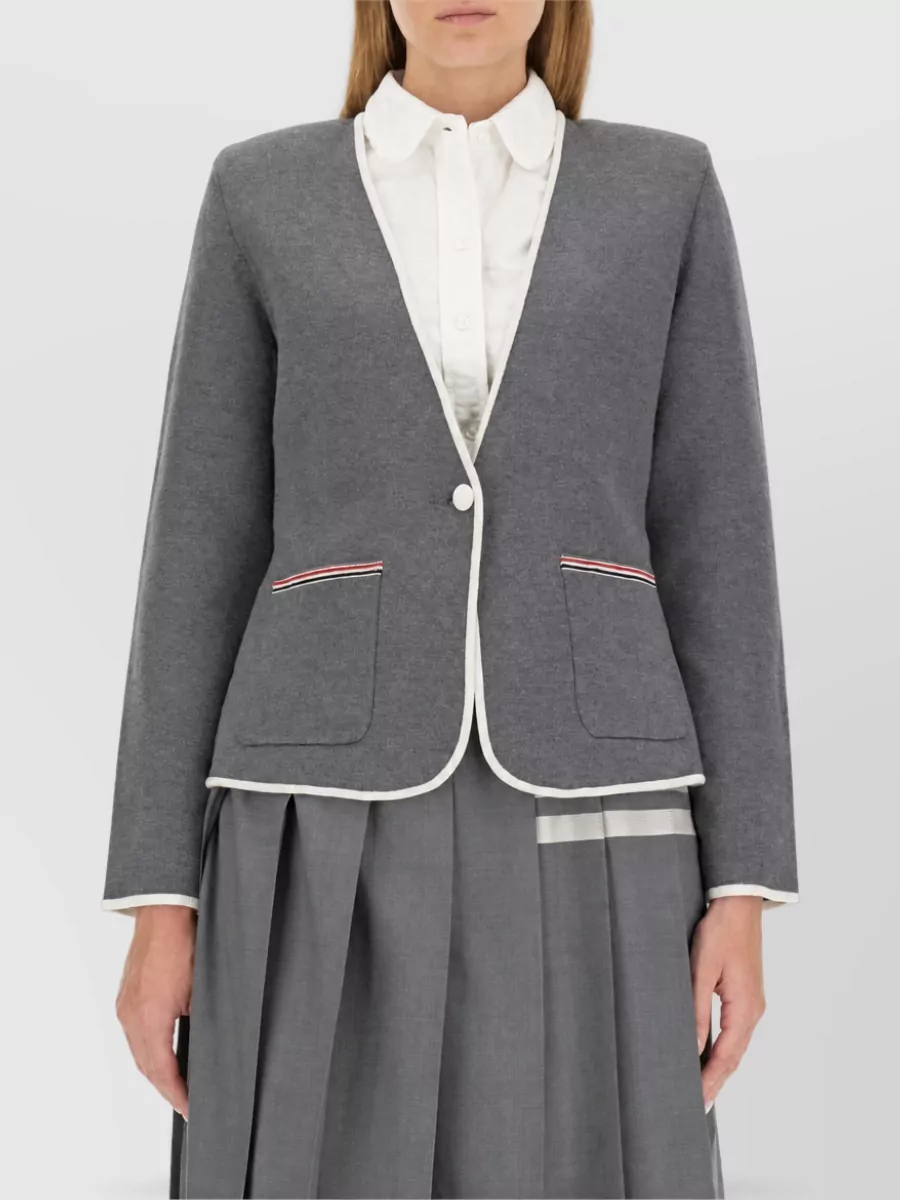 Thom Browne Single-Breasted Blazer