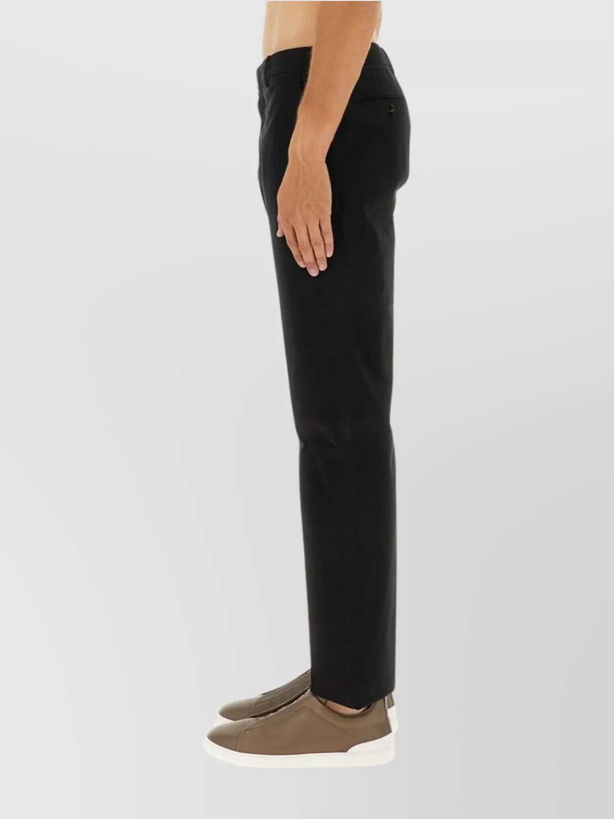 Zegna Tailored Trousers With Side And Back Pockets