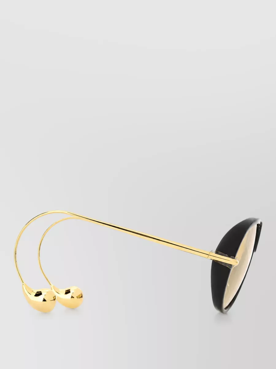 Bottega Veneta Aviator Drop Sunglasses
