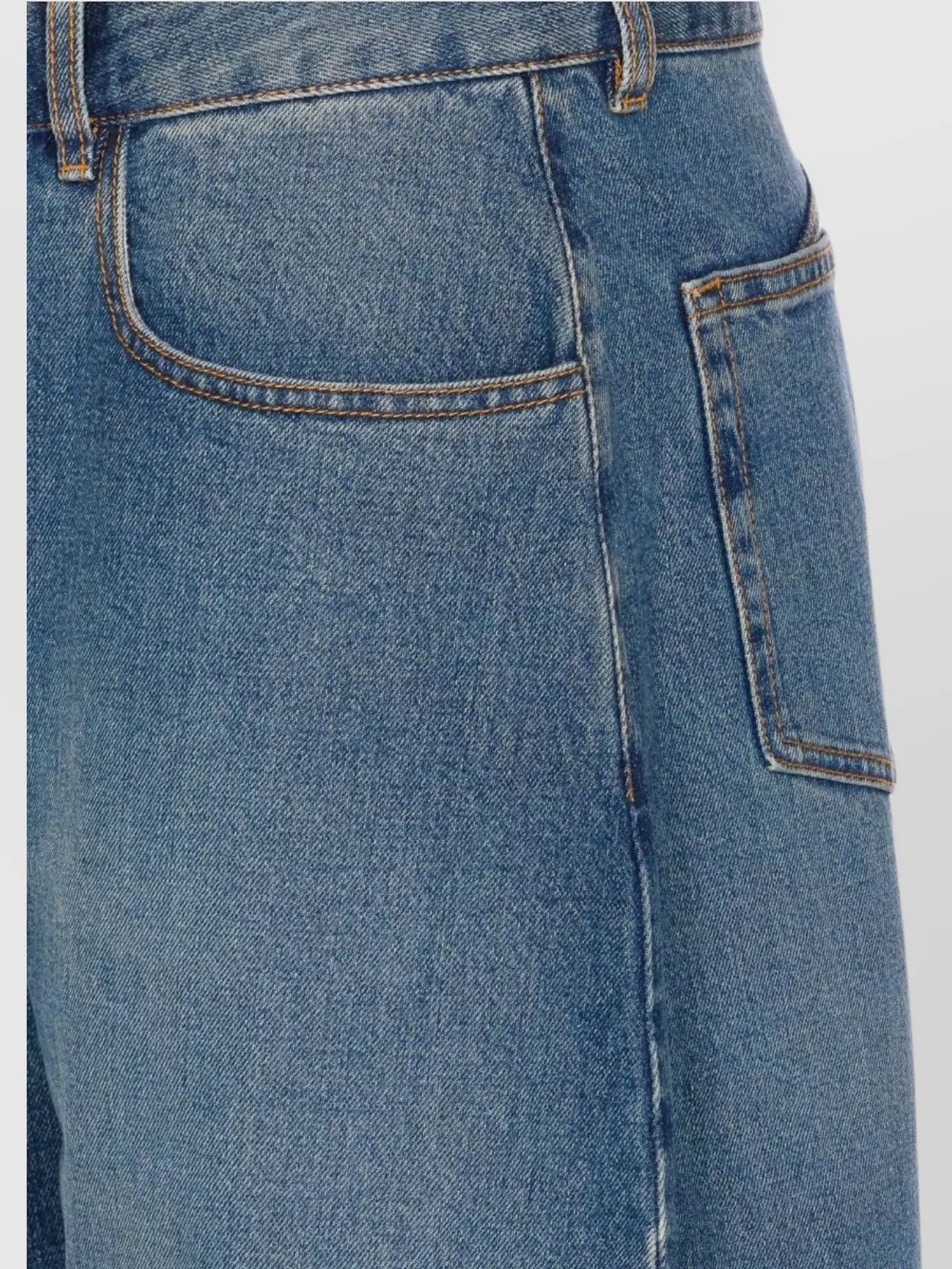 Alaïa Wide Leg Trousers Belt Loops
