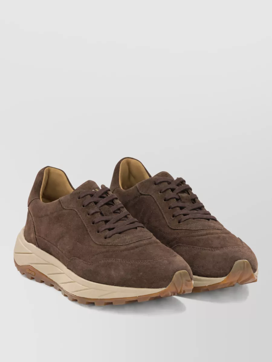 Henderson Baracco suede low-top sneakers