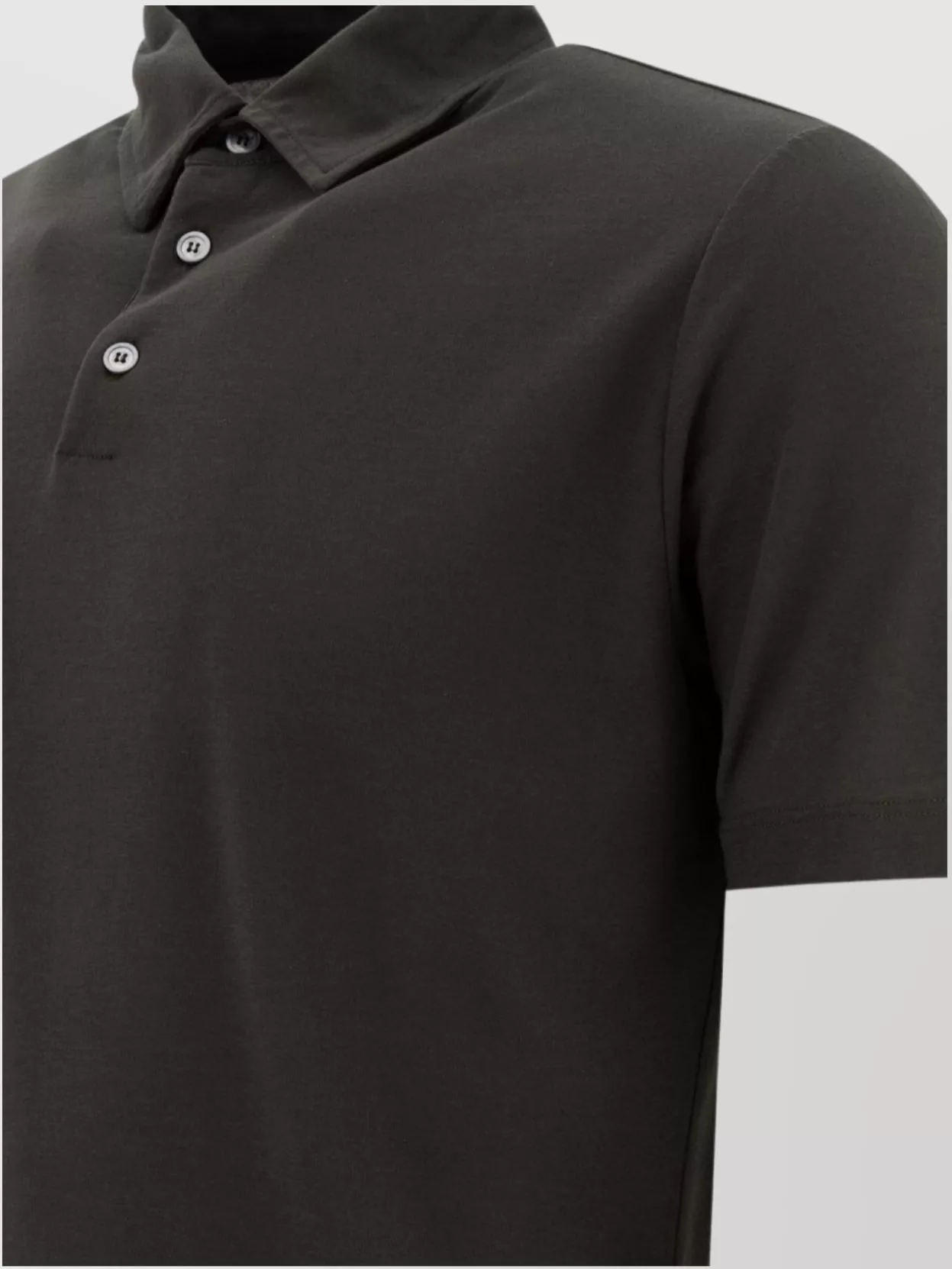 Zanone Collared Shirts With Short Sleeves