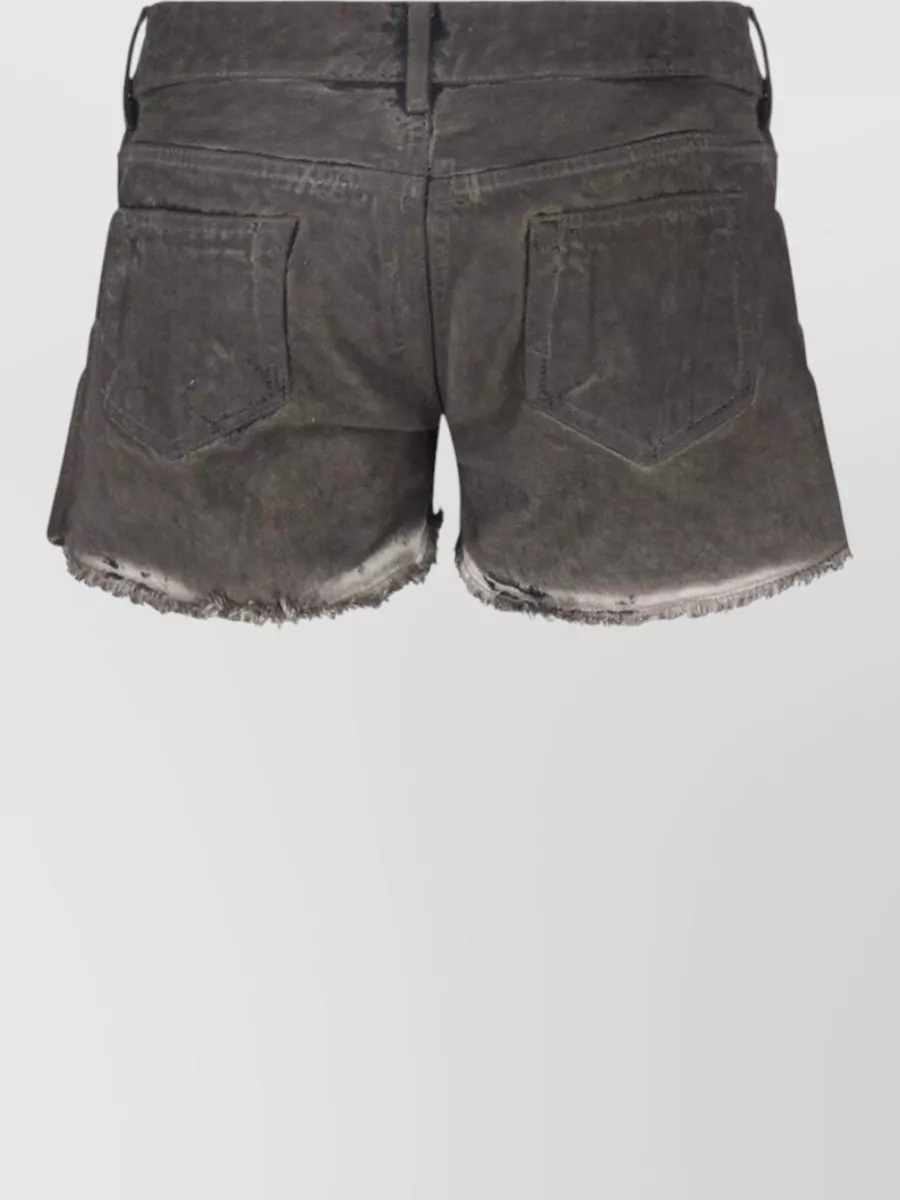 Rick Owens Drkshdw Straight Shorts