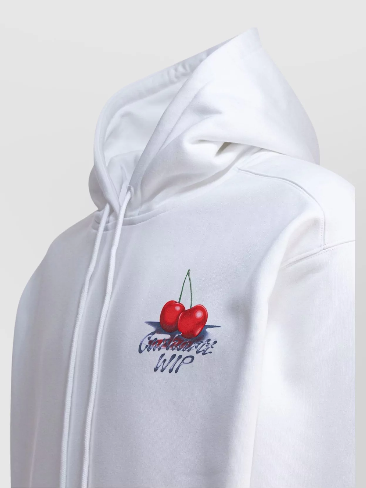 Carhartt Wip Hooded Graphic Print Sweater With Front Pocket