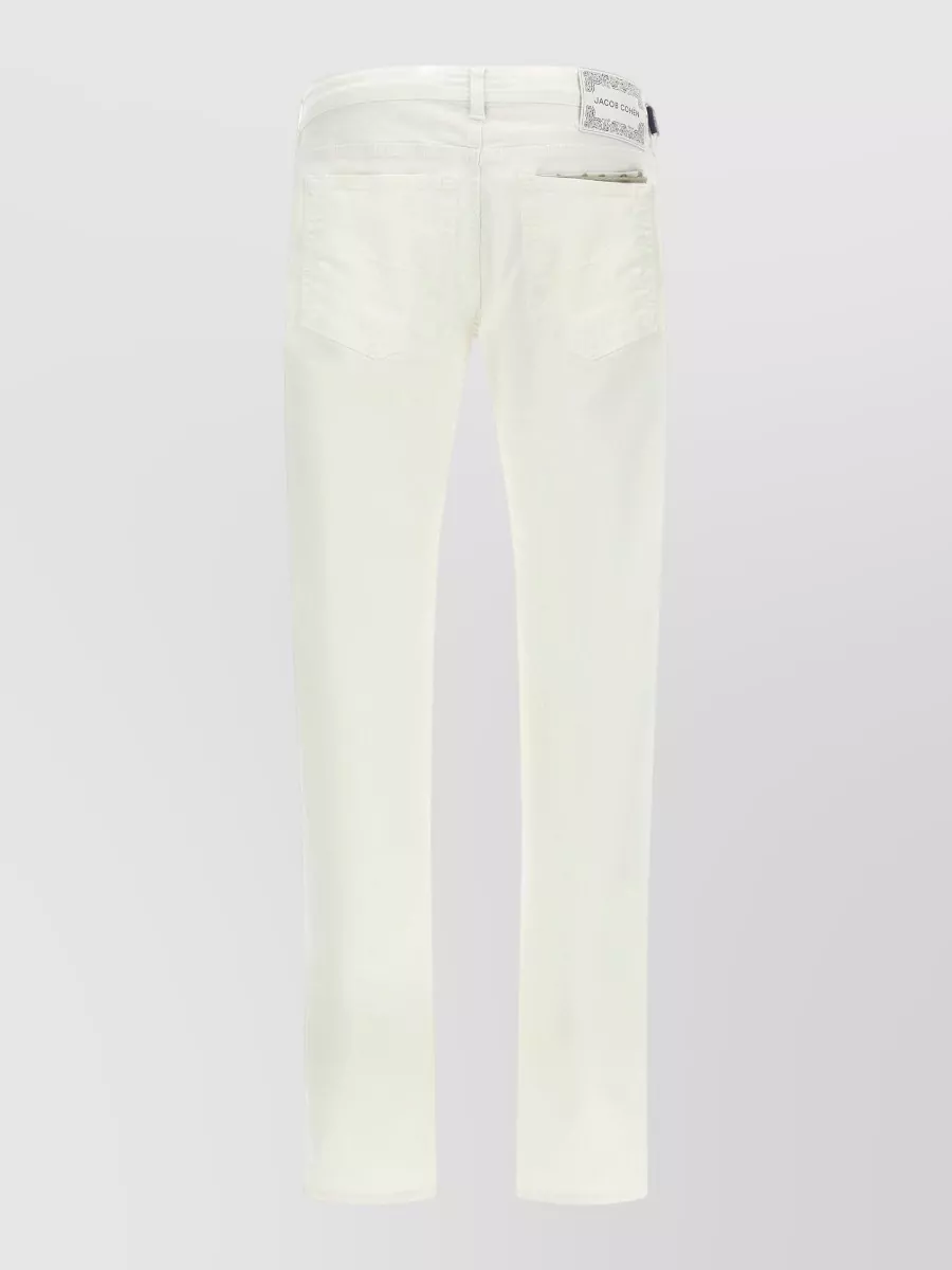 Jacob Cohen Denim Mid-Rise Straight-Leg Jeans