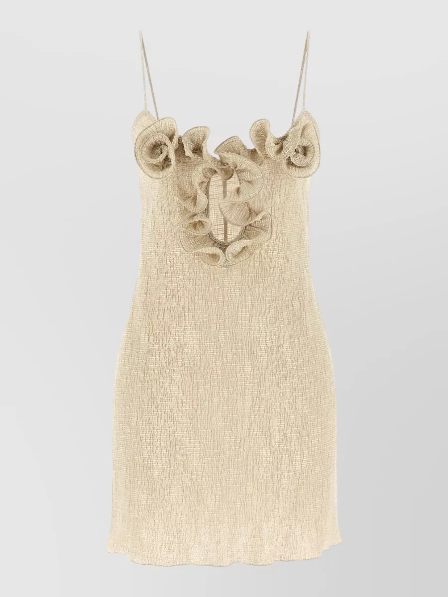 Magda Butrym Crepe sleeveless mini dress